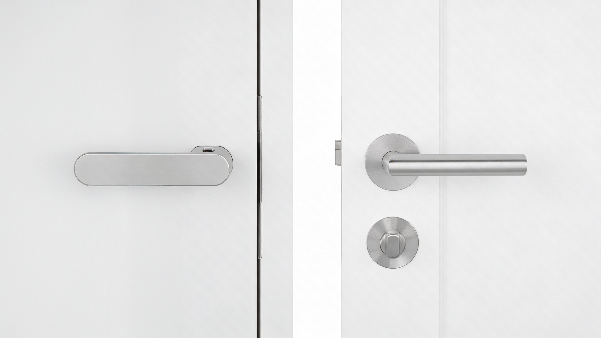 Rozdiel medzi klučkami na dverách